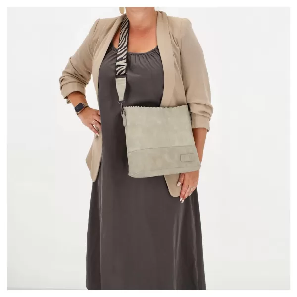  Handtasche ZEBRA TRENDS MEREL 20545 MITTELGRAU 