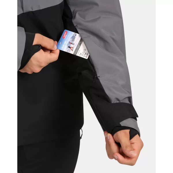  Herren-Skijacke KILPI KILLYAN-M ZM0109KI SCHWARZ 