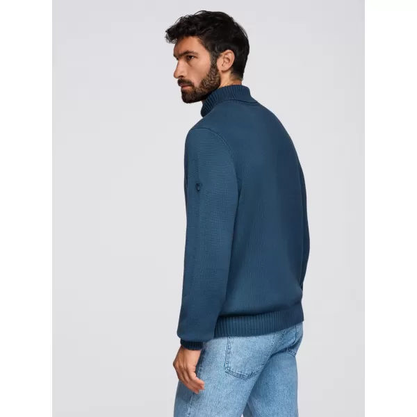  Herrenpullover OMBRE OM-SWTN-0163 DUNKELBLAU 