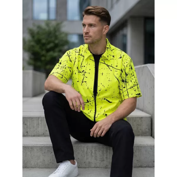  Premium-Herrenhemd ALTISPORT VOJ/ALM034KOS01 NEONGELB 