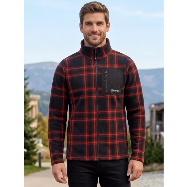  Herren -Sweatshirt ALTISPORT SERAN ORANGE 