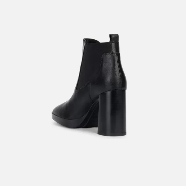  Damen-Schnürschuhe GEOX TEULADA SCHWARZ 