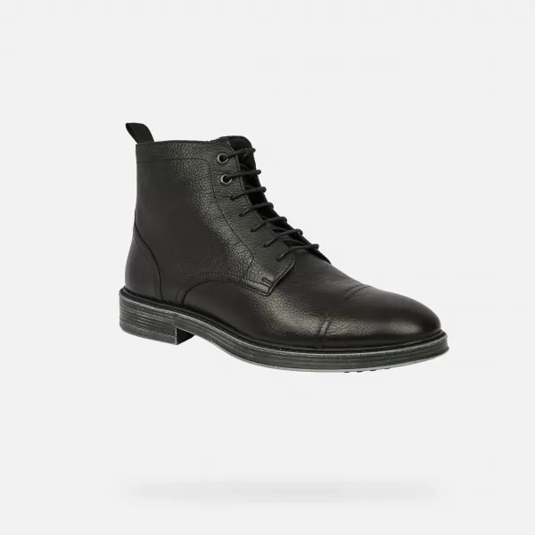  Herrenschuhe GEOX HENREYS G011406 SCHWARZ 