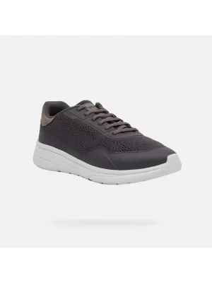 Herren-Sneaker GEOX KLAIVER DUNKELGRAU