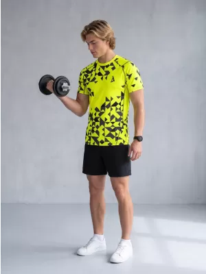 Funktionelle Kompression von Männern t -Shirt Premium ALTISPORT VOJ/ALM108TR04 NEON