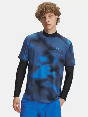 Herren-T-Shirt UNDER ARMOUR VANISH ENERGY PRINTED SS 1383974-402 BLAU