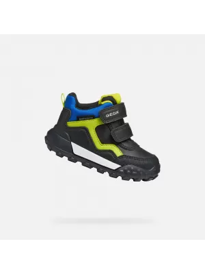 Erste Schritte für Jungen GEOX TREKKYUP ABX B566LB0MEFUC9299 SCHWARZ