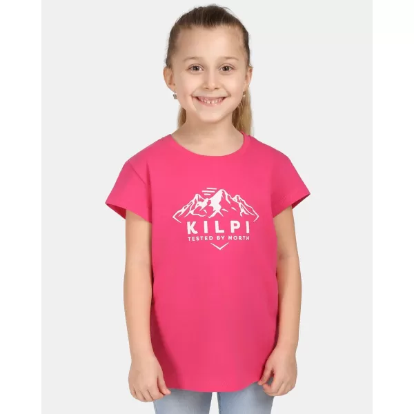  Mädchen-T-Shirt KILPI ALBION-JG ZJ0304KI ROSA 