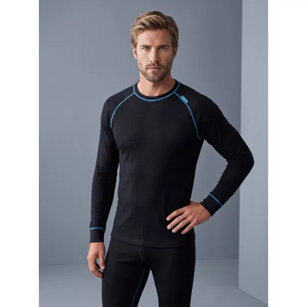  Herren-Thermoset ALTISPORT GAIN SCHWARZ/BLAU 