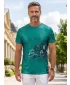 Herren Freizeithemd Premium ALTISPORT VOJ/ALM122TR06 DUNKELGRÜN
