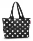 Handtasche REISENTHEL SHOPPER E1 PUNKTE WEIß