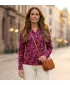 Damen-T-Shirt ALTISPORT GINA BURGUND