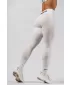 Extra-Push-Up-Leggings mit hoher Taille FLOW SEAMLESS 496 CREAM Nebbia