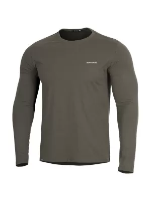 T-Shirt PENTAGON AGERON 2.0 LONG ARM SHIRT K09029 BRAUNGRAU