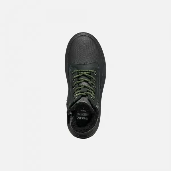  Stiefeletten für Jungen GEOX KIDDARTAH WPF J56MLB032MNC0033 SCHWARZ 