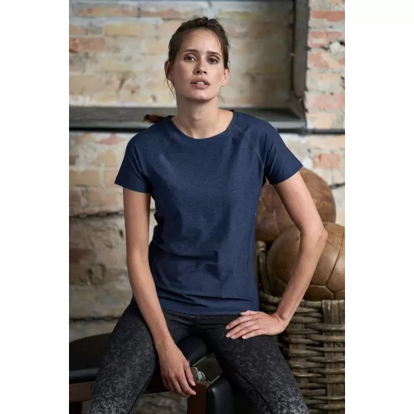 Damen-T-Shirt TEE JAYS | TJ 7021 OLIVENMELANGE 