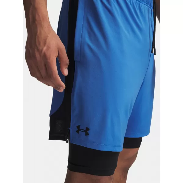  Herrenshorts UNDER ARMOUR UA TECH VENT 2IN1 SHORT BLAU 