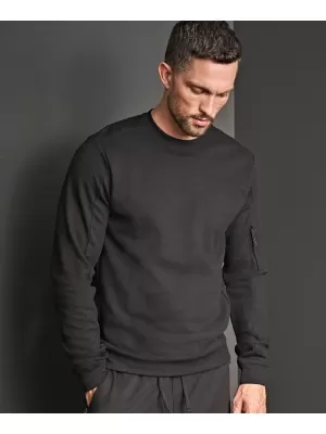 Herren-Sweatshirt TEE JAYS | TJ 5700 SCHWARZ