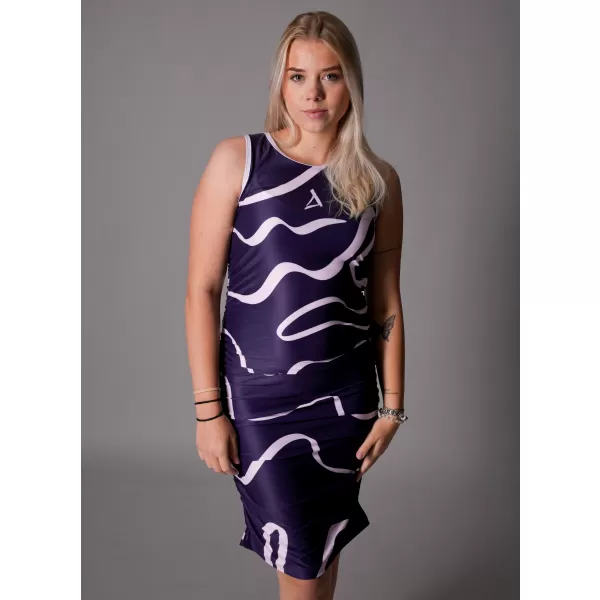  Premium-Kleid für Damen ALTISPORT VOJ/ALW088SAT03 LILA 