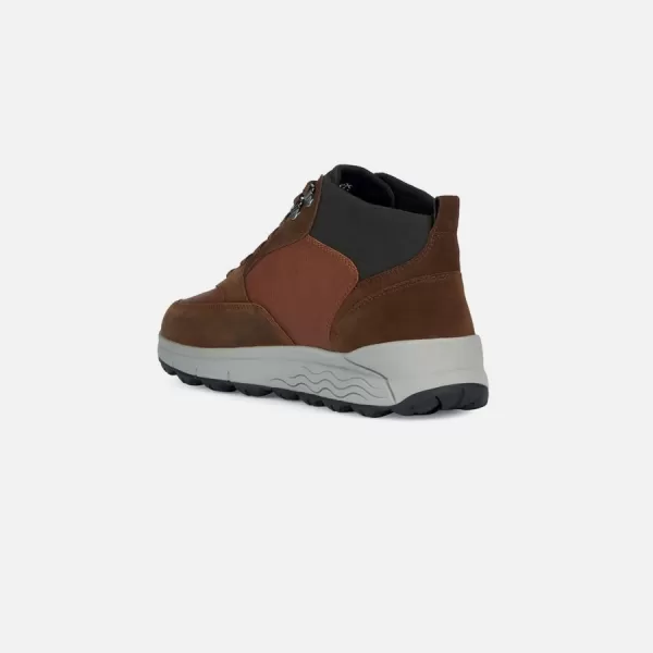  Herren-Stiefeletten GEOX SPHERICA 4X4 B ABX BRAUN 