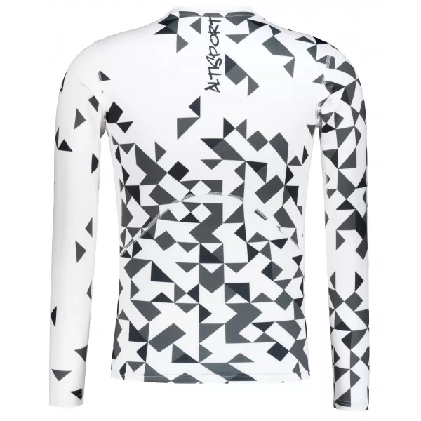  Hochwertiges funktionelles Kompressionsshirt für Herren ALTISPORT VOJ/ALM108TR03 WEIß 
