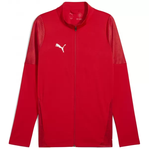  Jacke PUMA TEAMCUP TRAINING JACKET 659165_01 PUMA ROT/PUMA SILBER 