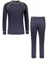 Herren-Thermoset ALTISPORT GAIN DUNKELGRAU/LIMONE