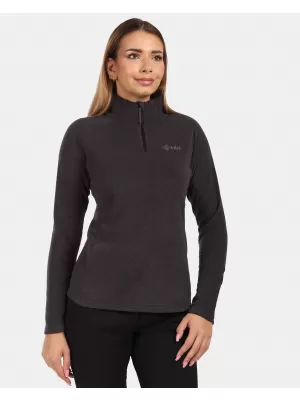 Fleece-Sweatshirt für Damen KILPI ALMERI-W ZL0211KI SCHWARZ