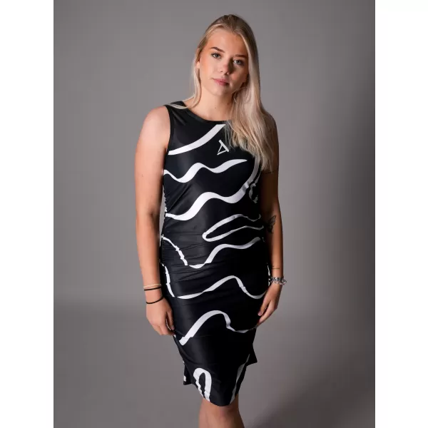  Premium-Kleid für Damen ALTISPORT VOJ/ALW088SAT03 SCHWARZ 