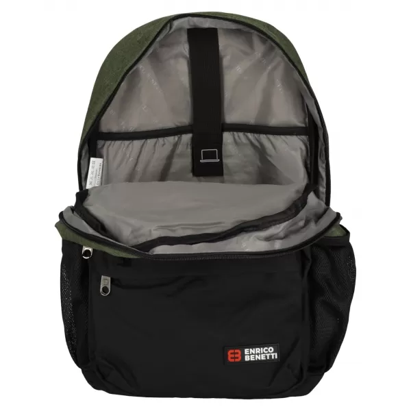  Rucksack ENRICO BENETTI HAMBURG NOTEBOOK BACKPACK 23 L OLIVE 