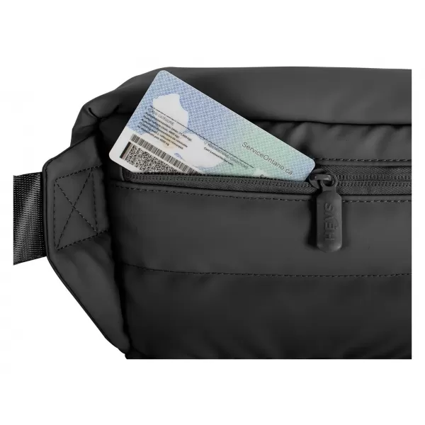  Niere HEYS PUFFER WAIST BAG SCHWARZ 
