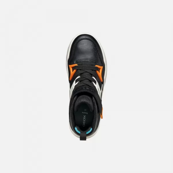  Turnschuhe für Jungen GEOX PERTH J567RA054FUC0038 SCHWARZ 