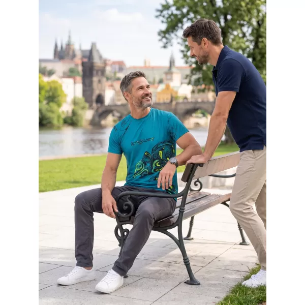  Herren Freizeithemd Premium ALTISPORT VOJ/ALM122TR06 KEROSIN 