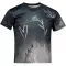 Funktionaler t -Shirt -Prämie von Kindern ALTISPORT VOJ/ALK083TR01 SCHWARZ UND WEIß