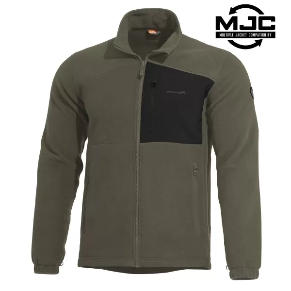  Herren-Sweatshirt PENTAGON ATHOS 2.0 MEN΄S FLEECE JACKET K08047 BRAUNGRAU 