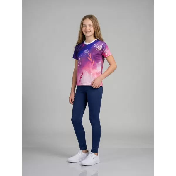  Funktionaler t -Shirt -Prämie von Kindern ALTISPORT VOJ/ALK083TR01 LILA 
