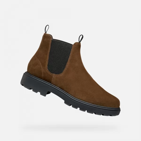  Herrenschuhe GEOX SPHERICA EC7 G011183 BRAUN 