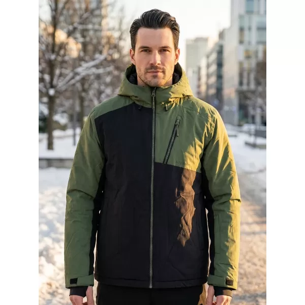  Herren-Winterjacke ALTISPORT GALLUS KHAKI 