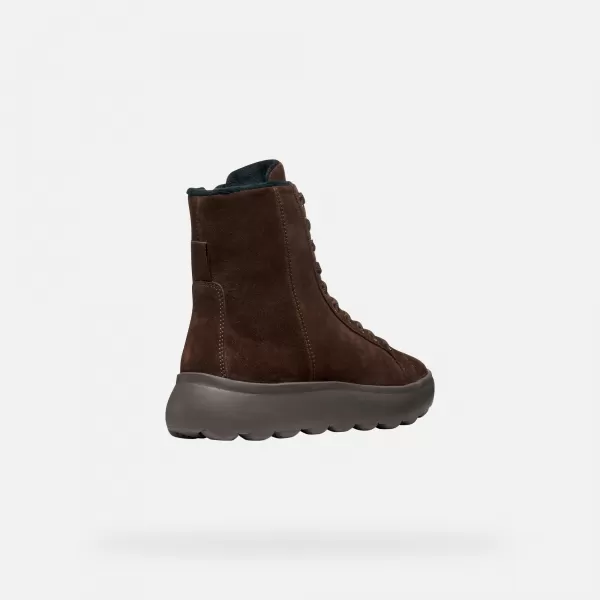  Damenschuhe GEOX SPHERICA EC4.1 G009293 DUNKELBRAUN 