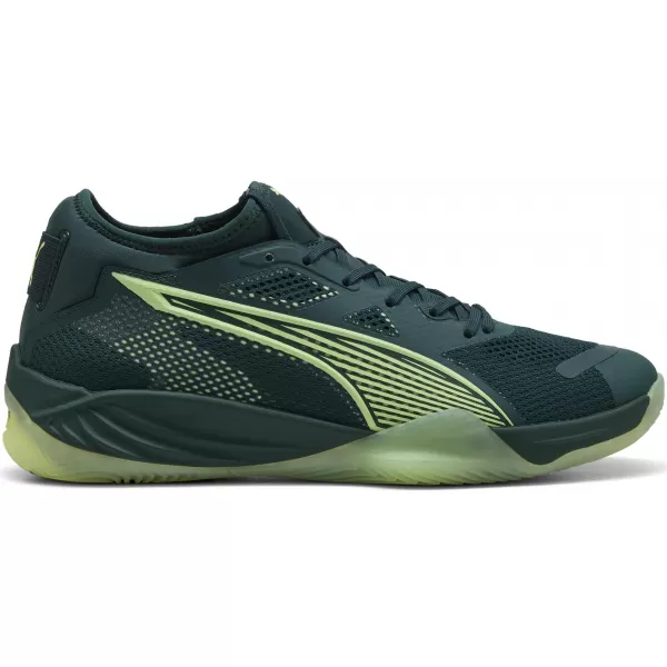  Herrenschuhe PUMA ELIMINATE NITRO SQD 4 10843801 GRÜN/SPRUDELIG/WEIß/SILBER 