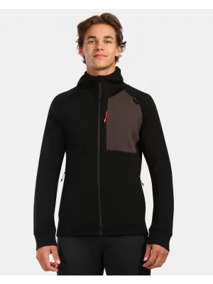 Herrenpullover KILPI MERINI-M ZM0201KI SCHWARZ
