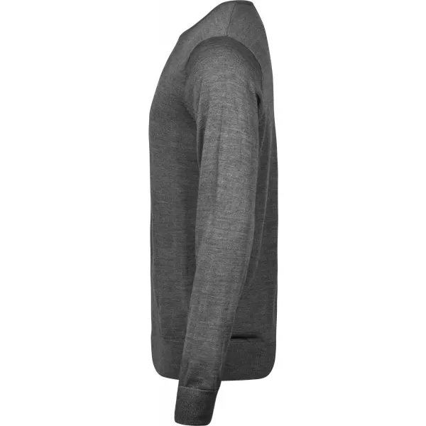  Herrenpullover TEE JAYS | TJ 6000 GRAUE MELANGE 