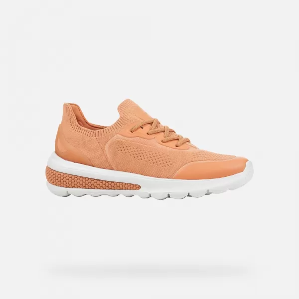  Damen-Sneaker GEOX SPHERICA ACTIF ORANGE 