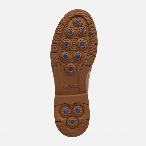  Damenmokassins GEOX SPHERICA EC1 BRAUN 