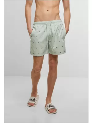 Badeshorts URBAN CLASSICS TB2680 FROT MARTE/VINTAGE BLUE