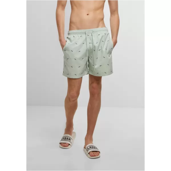  Badeshorts URBAN CLASSICS TB2680 FROT MARTE/VINTAGE BLUE 