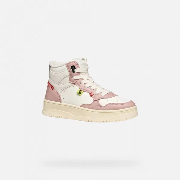  Mädchen-Sneaker GEOX LESTRELLA J56NLA000BCC0674 WEIß 