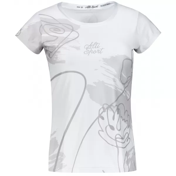  Damen Freizeitshirt Premium ALTISPORT VOJ/ALW120TR06 HELLGRAU 