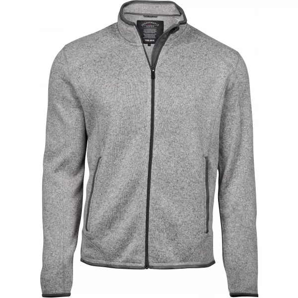  Herren-Sweatshirt TEE JAYS | TJ 9615 GRAUE MELANGE 