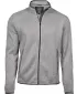 Herren-Sweatshirt TEE JAYS | TJ 9615 GRAUE MELANGE